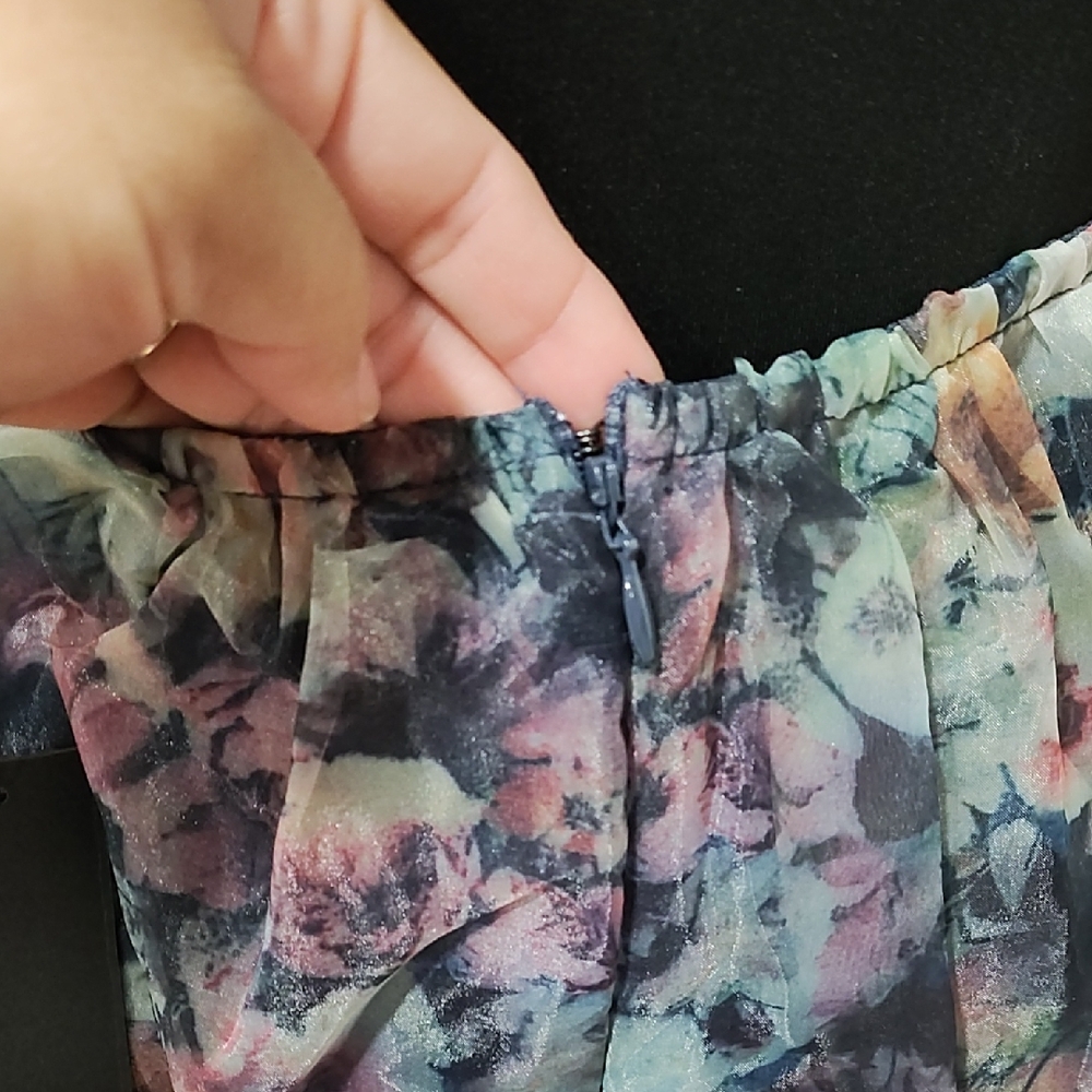 Lulu's Floral Mini Dress - Multicolor - Picture 3 of 5